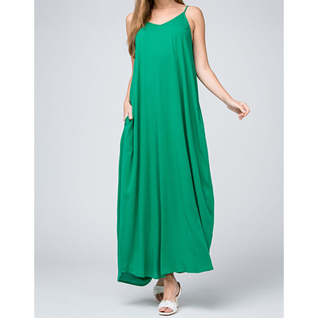 Alls Boutique - Emerald Maxi Dress