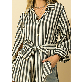 Take this stripe button up shirt wherever as is  perfect for many and different ocassions.